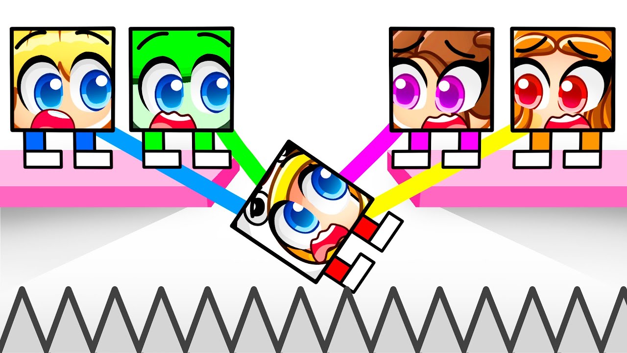 Roblox mais on est transformés en CUBES VIVANTS ! (Roblox TOGETHER)