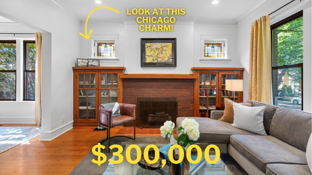 Tour Artsy Condo In Chicago's Edgewater for $300,000 | Chicago Real Estate Condo for Sale