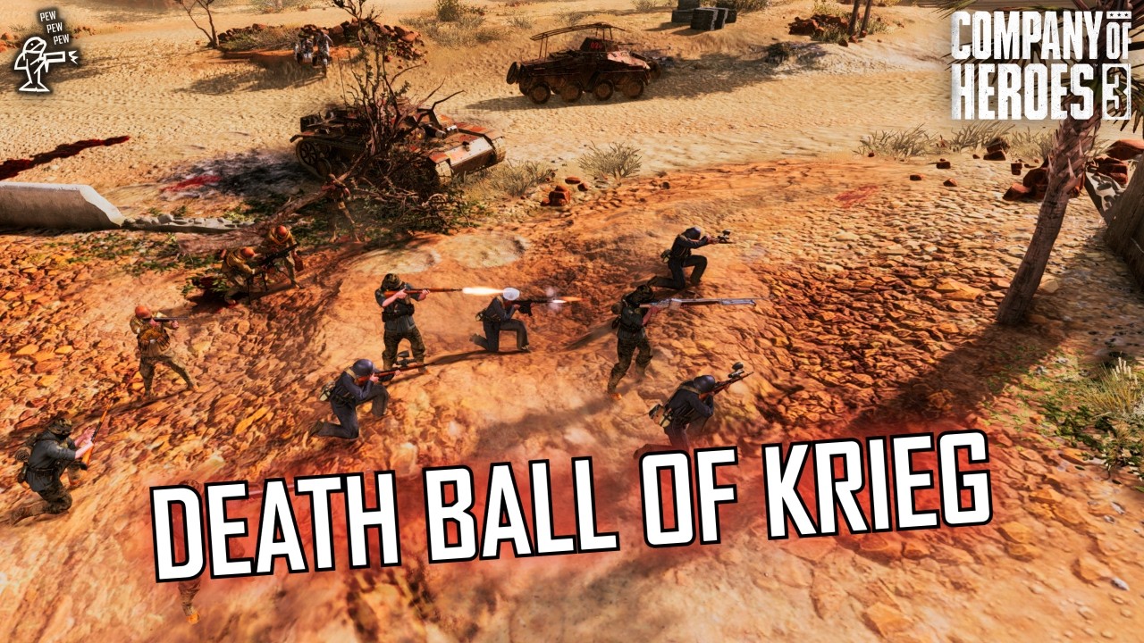 Surviving DAK Death Ball Tactics | CoH3 1v1 FPV | Three US Approaches to Counter DAK Cheese