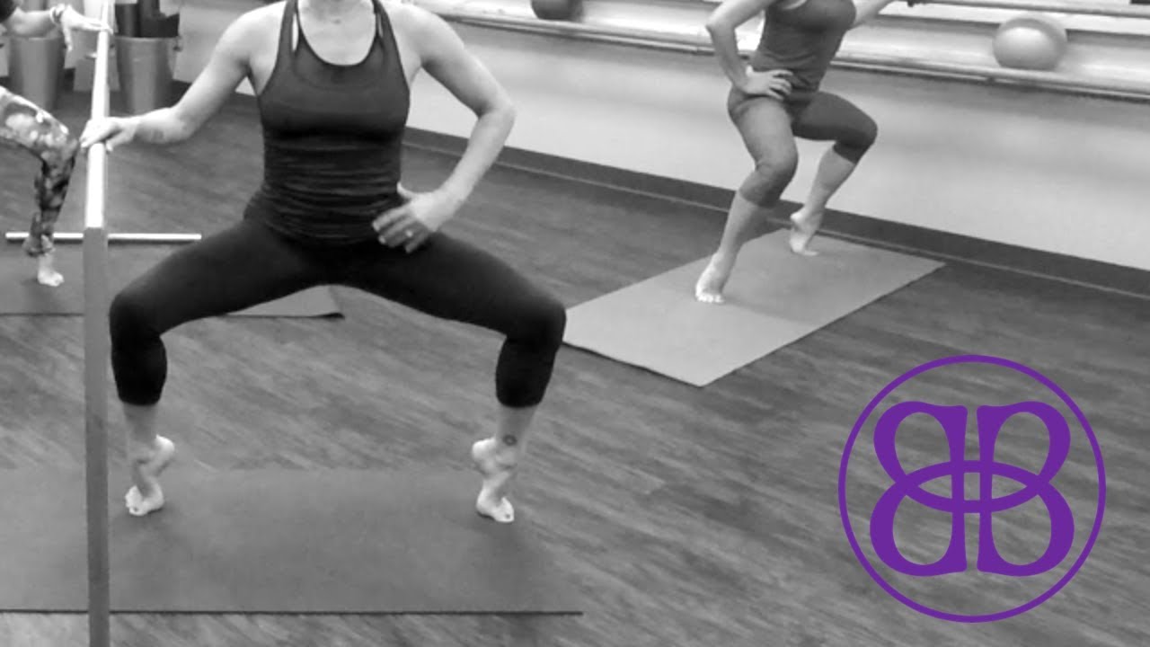 Plie and Cardio Workout at the Barre! Burn Fat and Sculpt Your Lower