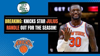 Reacting to New York Knicks All-Star Julius Randle undergoing season-ending shoulder surgery!