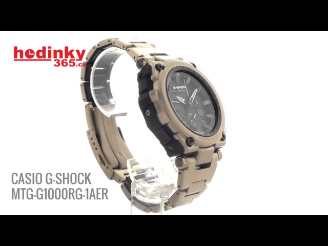 Casio G Shock MTG G1000RG 1AER - YouTube