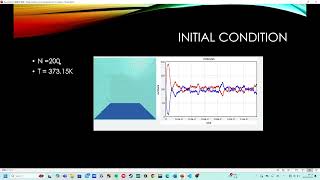 [vpython] simulation of water molecule vaporization and condensation