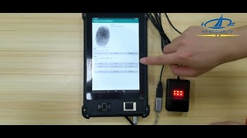 HFSecurity OS1000 Android Demo FBI Certified FAP20 Optical Fingerprint Scanner