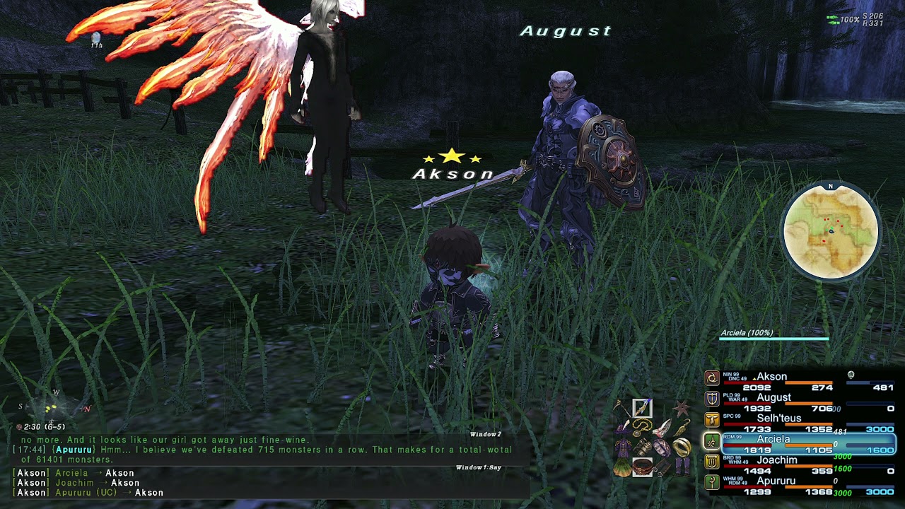 Fan creates a Final Fantasy XIV UI in Final Fantasy XI