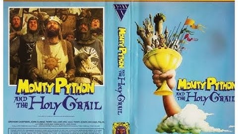 Original VHS Opening: Monty Python & The Holy Grail (1980 UK Pre Cert Tape)