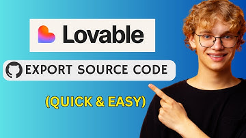 How to EXPORT Source Code from Lovable.dev (2025 FASTEST Method)