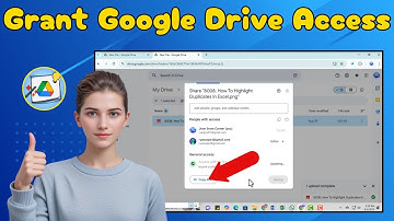 How To Provide Access To Google Drive | File Sharing Tutorial (2025)