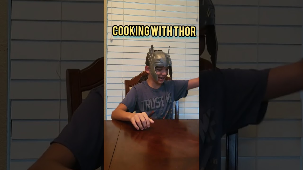 What will he make today? 