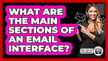 What Are The Main Sections Of An Email Interface?