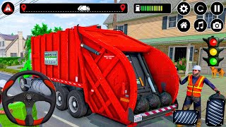 Garbage Truck Driving Simulator | Real City Cleaning Truck | Android Gameplay screenshot 5