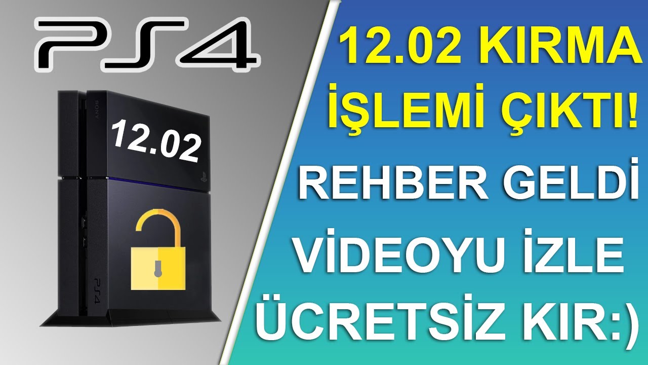 PS4 KIRMA 11.02 - 11.50 - 11.52 - 12.00 - 12.02 JAILBREAK REHBERİ GELDİ EASY JAILBREAK GUIDE ARRIVED