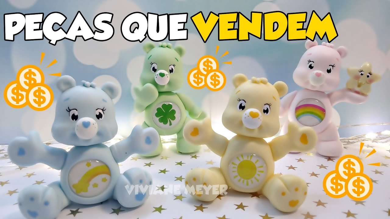 SUPER DICA: 4 peças de biscuit que MAIS VENDEM