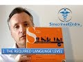 Required language level  french medical council  sinscrirealordrefr