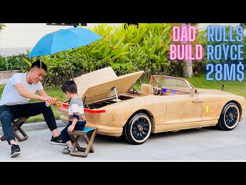 Dad Build ROLLS ROYCE BOAT TAIL For His Son - Part 2