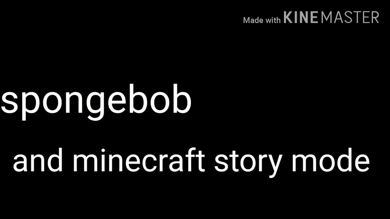 Spongebob and minecraft story mode coming soon