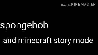 Spongebob and minecraft story mode coming soon
