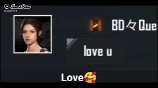 Free Fire Boom Boom Bare Love status🥰