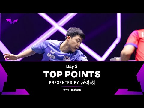 Top Points of Day 2 presented by Shuijingfang | #WTTIncheon 2024