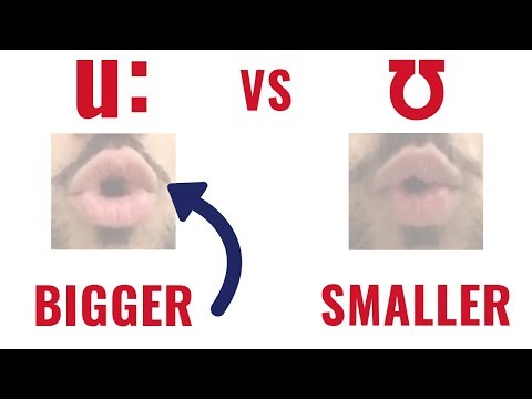 Simple Explanation: /uː/ Sound vs /ʊ/ Sound in English