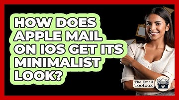 How Does Apple Mail On iOS Get Its Minimalist Look? - TheEmailToolbox.com