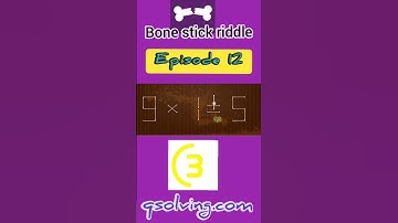 Bone stick riddle episode 12 paheliyanhindi #matchstick #paheli #shorts #tricks