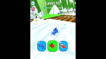 SHAPE-SHIFTING 🚲🚗🕺 All Levels Gameplay Android,ios (Levels 15-16)