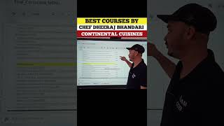 Menu courses for restaurants startup #chefdheerajbhandari