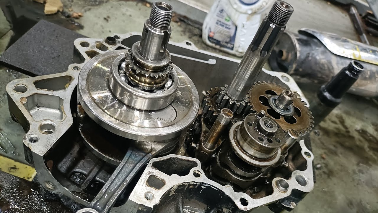 Bajaj discover 100 cc ful engine work