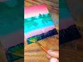 cool landscape painting with acrylic paint 🎨💥🪥 #satisfying #painting #art