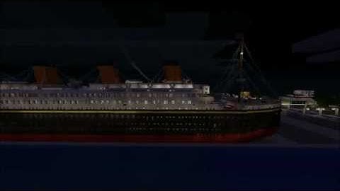1:1 Scale Titanic WIP #2 (Minecraft)