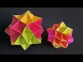 How to Make Diy Paper Spike Ball | Origami Unique Spike Ball