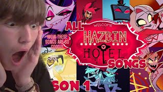splatman26 reacts to | All of the Hazbin Hotel Songs |