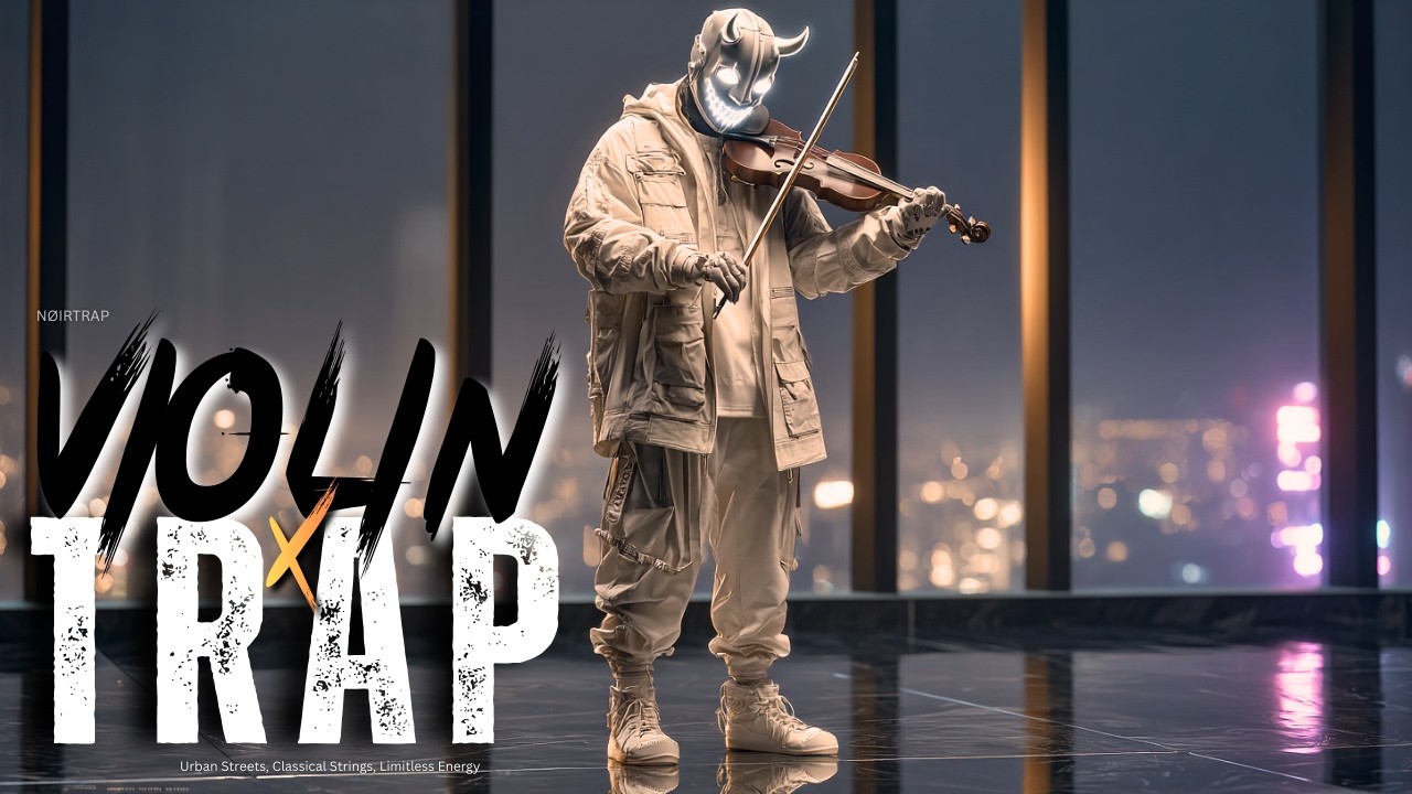 【Violin x Trap Playlist】- Silent Hunger Night Mode | Dark Focus • Late Night • Night Drive