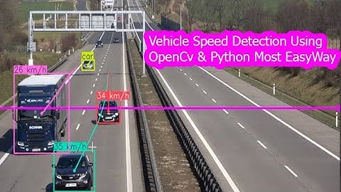 yolov10 vehicle speed detection | vehicle speed  detection using opencv python | computer vision