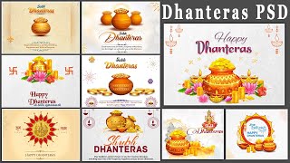Happy Dhanteras PSD Free Download || Nitesh GFX || screenshot 1