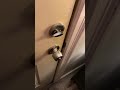 Woman Pranks Husband by Locking the Door Repeatedly While he Tries to Unlock it - 1171428