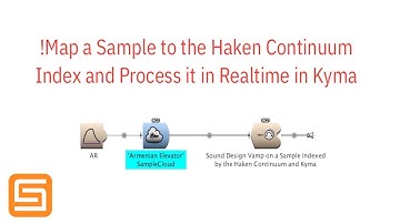 Symbolic Sound Kyma Sound Design Vamp on a Sample with Haken Continuum Fingerboard