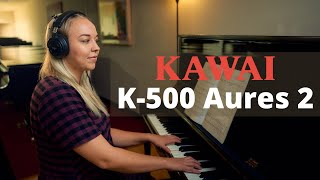 Kawai K-500 Aures 2 Piano Demo (Acoustic Hybrid Piano, Piano with Silent System)