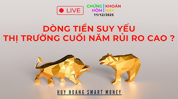 Chứng khoán Hôm Nay | Nhận định thị trường: Dòng Tiền Suy Yếu - Thị Trường Cuối Năm Rủi Ro Cao ?