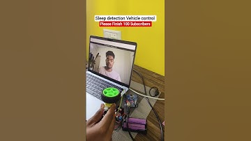 Sleep detection Vehicle stop using Arduino #shortvideo