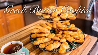 Greek Butter Cookies/ Koulourakia