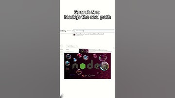 Search for "Nodejs the real path" on Udemy or google #nodejs #expressjs #programming #javascript
