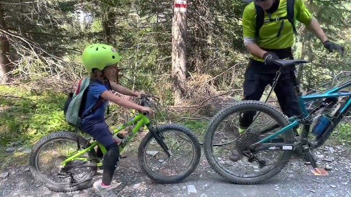 eBike und Fahrrad Abschleppseil für Erwachsene & Kinder : Kommit ! Shuttle  im Trail. 