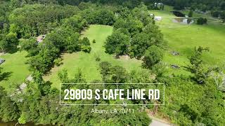 29809 S  Cafe Line Rd, Albany, LA 70711 17  Acres Country Living with Waterfront