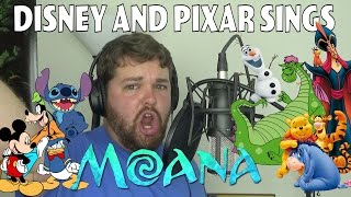 Video voorbeeld van "Disney and Pixar Sings Moana Medley"