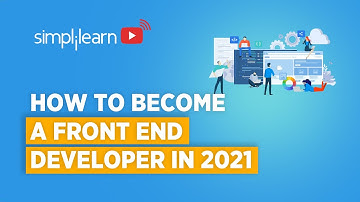 How To Become A Front End Developer In 2026 | Front End Developer Roadmap 2026 | Simplilearn