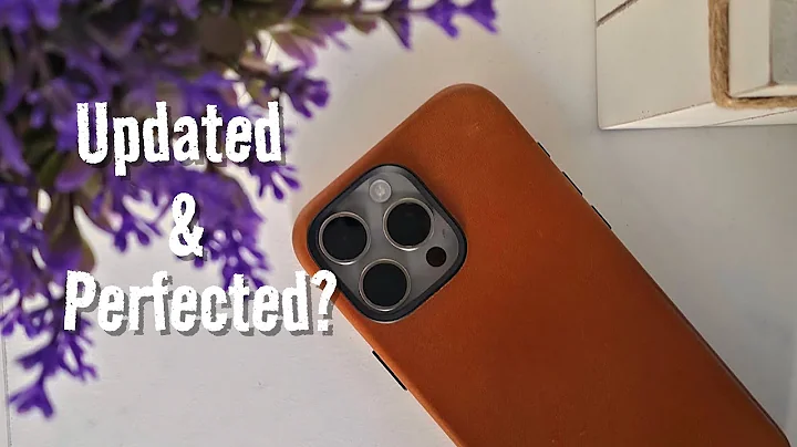 Is This NOW the Best Leather Case? Camera Control Andar Aspen iPhone 16 Pro Max Review! (4K60)