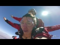 Salto tandém en paracaídas skydive Puebla