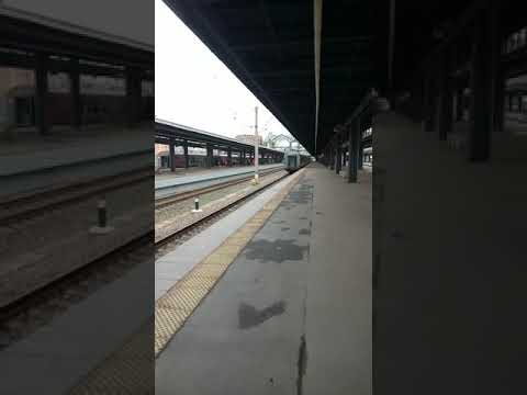 Уходит поезд СПб — Сыктывкар 098Я. Ладожский вокзал. 10:22